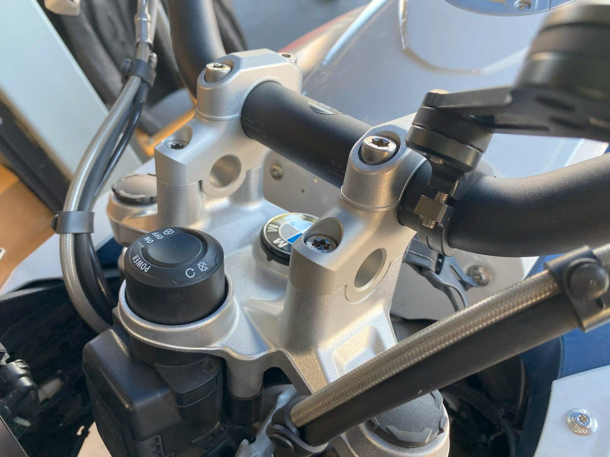 Bar Back Risers, 30mm Up 25mm Back, BMW R 1250 & R 1200 GS/GSA 2013-20 ...